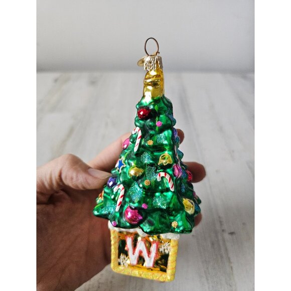 Radko Tannenbaum Snow tree vintage ornament Xmas tree - Picture 10 of 10